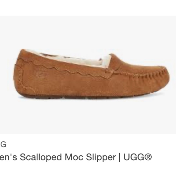 UGG Scalloped Moc slippers 6 - Picture 1 of 11